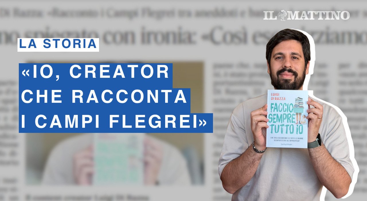 Luigi Di Razza racconta Pozzuoli con umorismo e identità