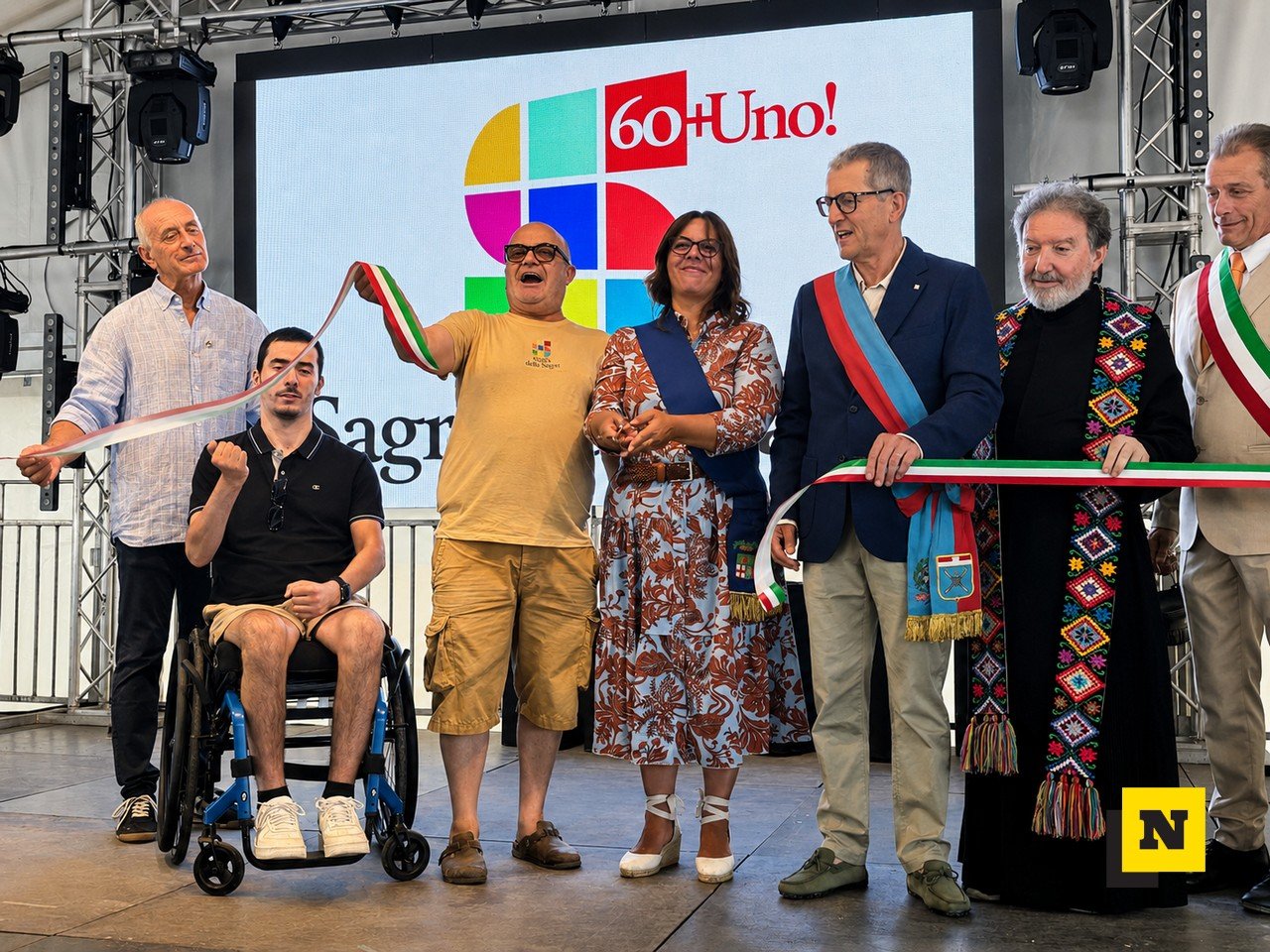 La Sagra delle Sagre apre il nuovo corso con il taglio del nastro: “60 + 1”