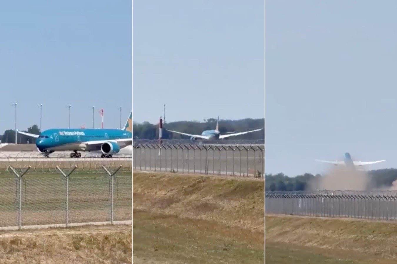 Boeing 787 sfiora incidente a Monaco: decollo anomalo e danni al carrello
