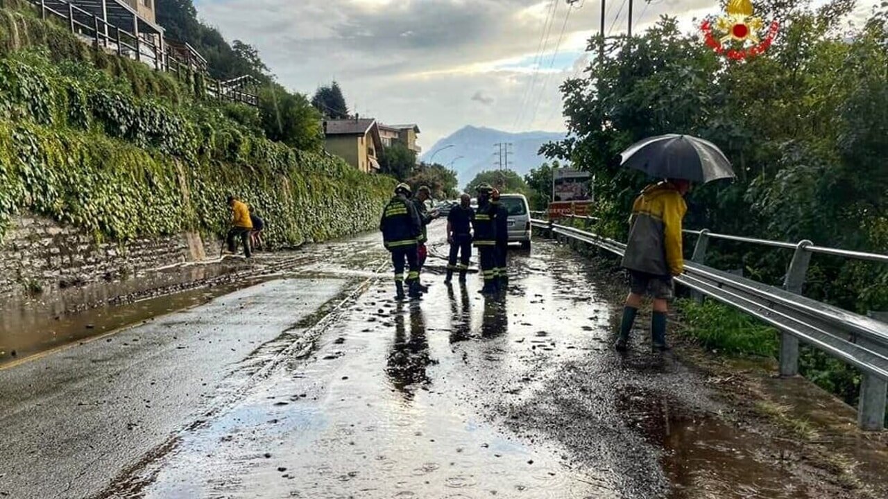 Maltempo in Lombardia, evacuazioni e interventi di protezione civile