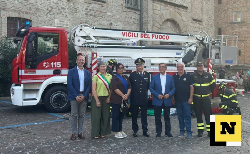 Nuova piattaforma per i Vigili del Fuoco a Merate, un anno di lavoro realizzato