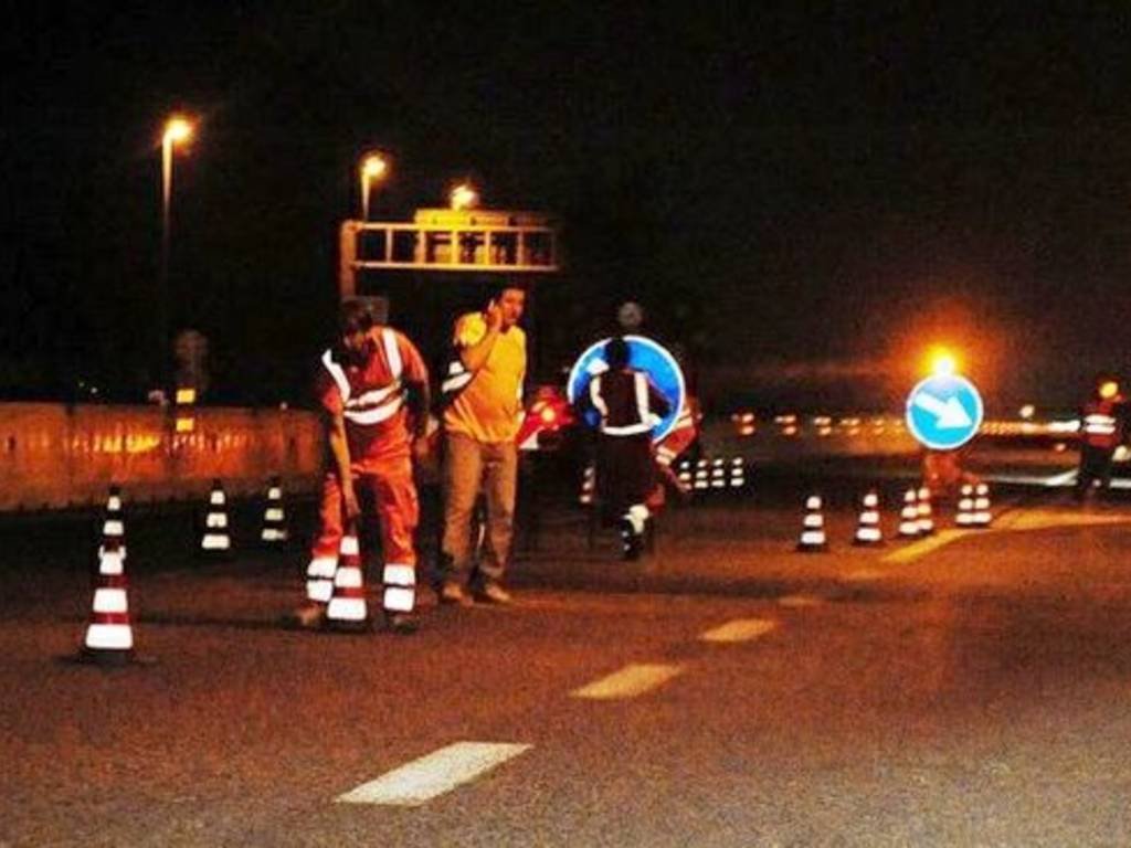 Chiusure notturne sull’autostrada A8 per interventi di manutenzione