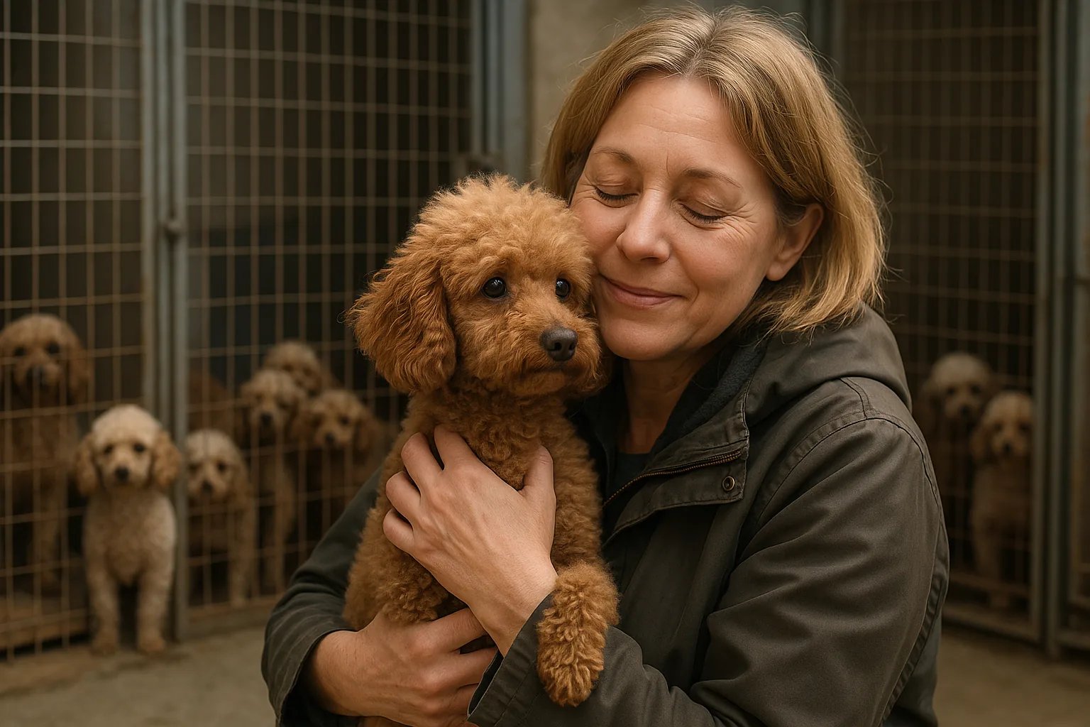 L’ultimo cane adottato: la storia di Fiocco e dei 23 barboncini di Marano Vicentino