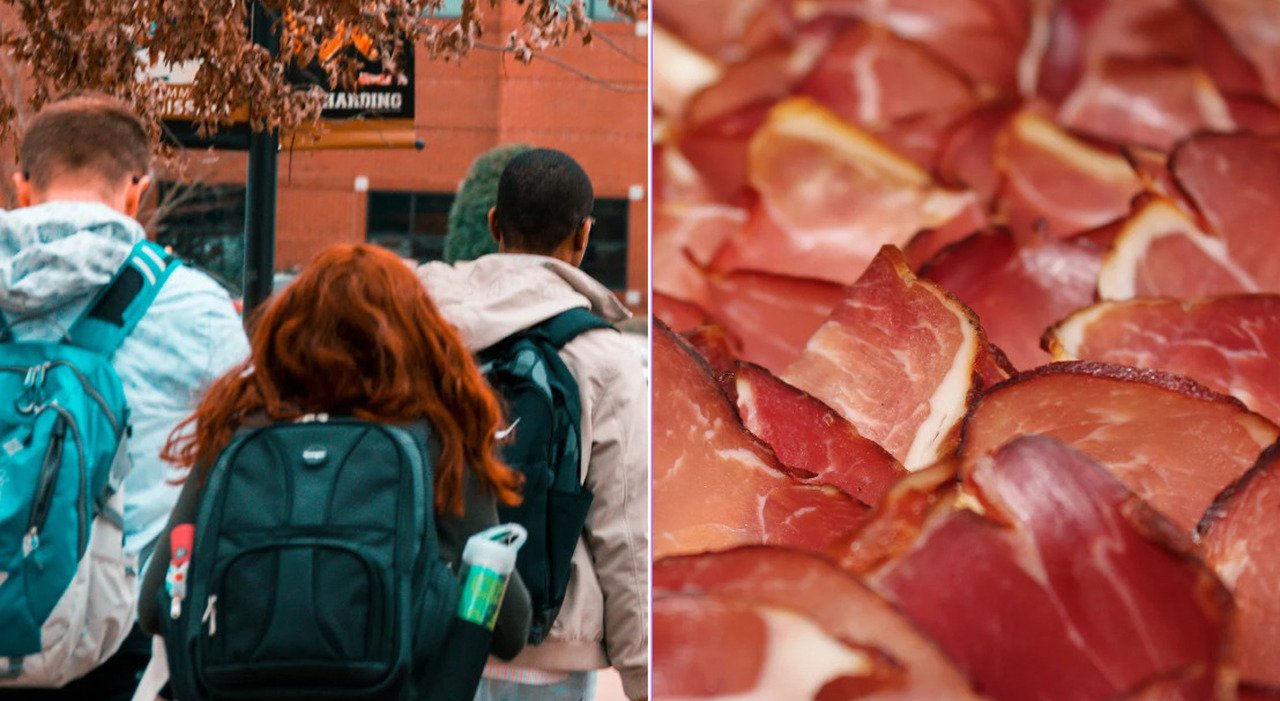 Maiale nelle mense scolastiche: studenti stranieri chiedono alternative