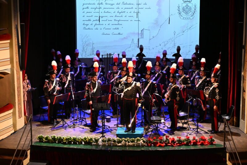 Enna celebra il centenario con un concerto della Fanfara dei Carabinieri
