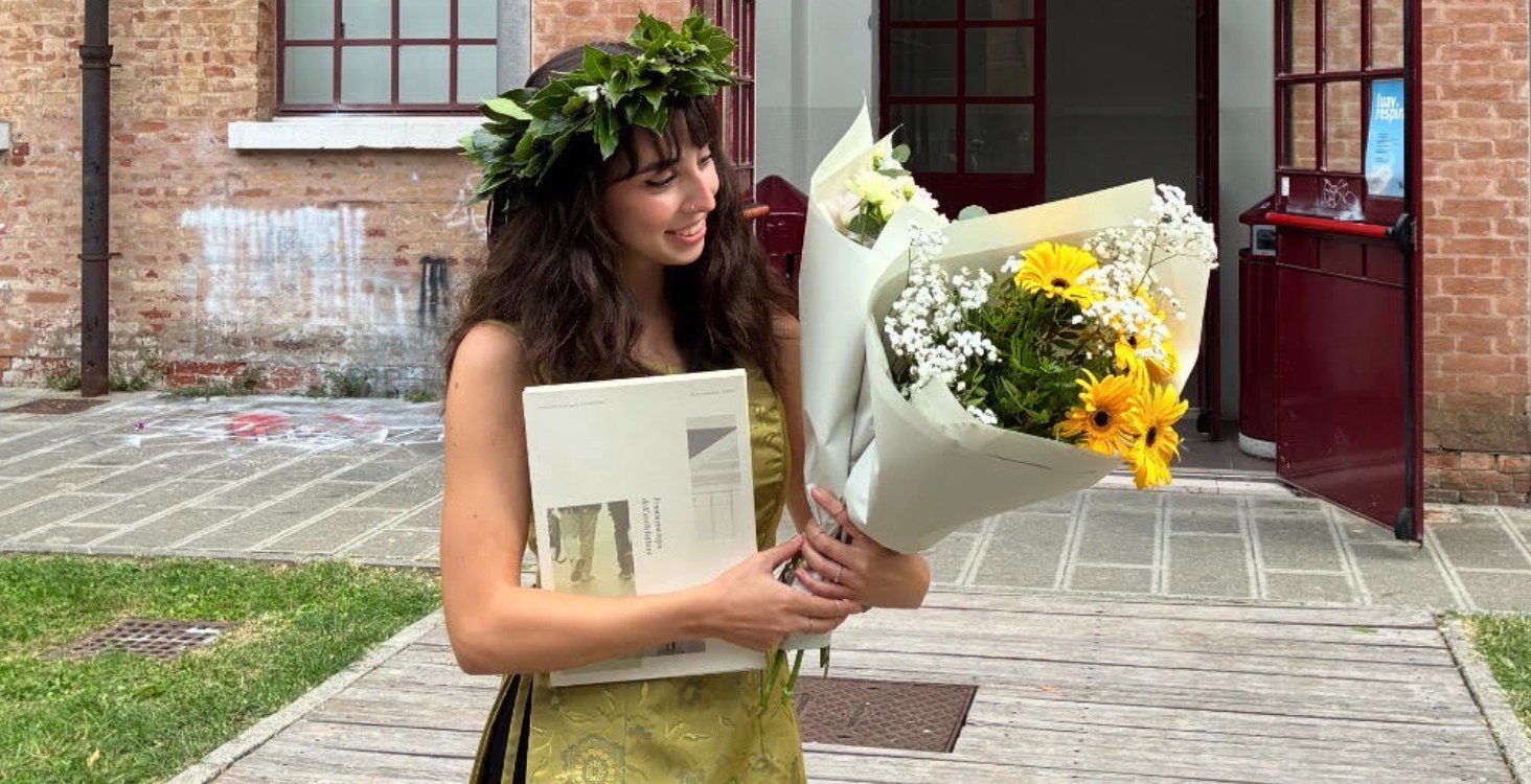 Marta Colabianchi, originaria di Corvaro, laureata in Architettura con 110 e lode a Venezia